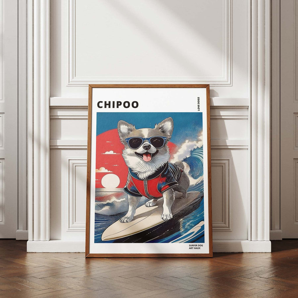 Chipoo Hokosai Surfer Dogs 1 image 4