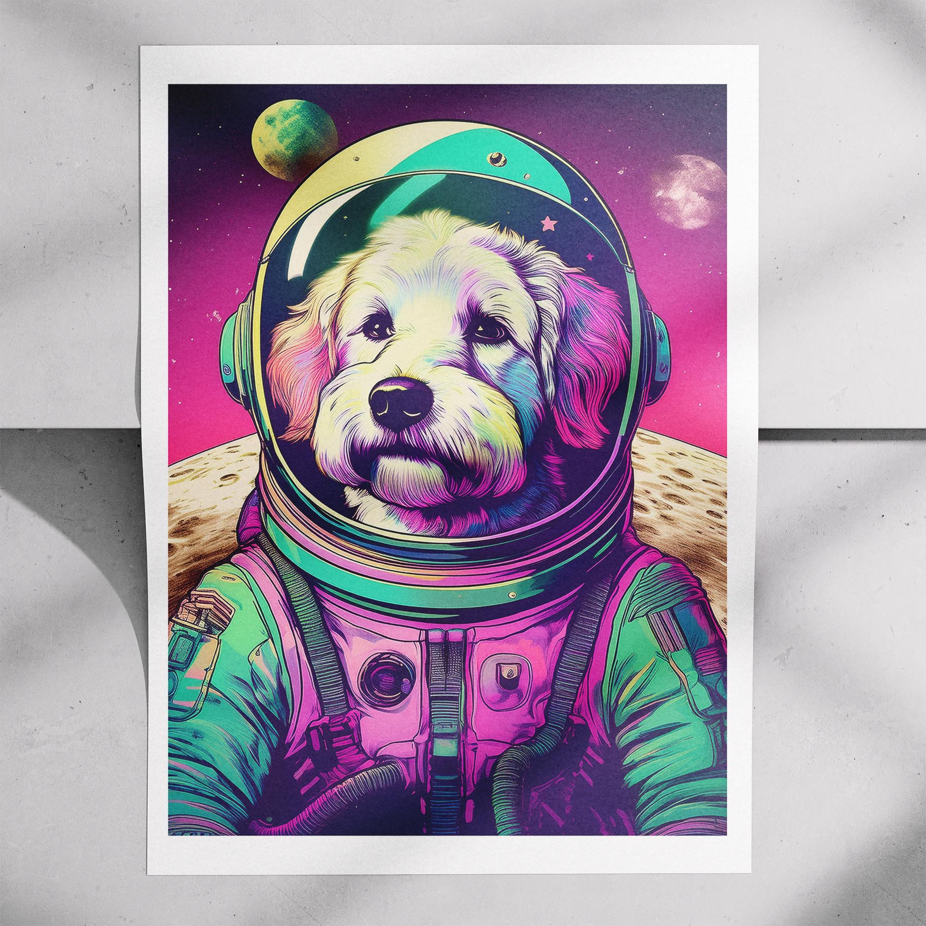 Coton de Tulear Space Dogs Series image 7