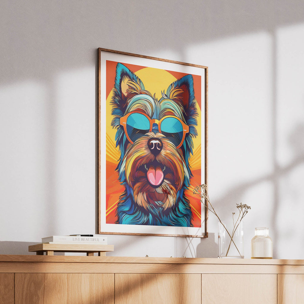 Yorkshire Terrier In Colourful Sunnies 1 image 6