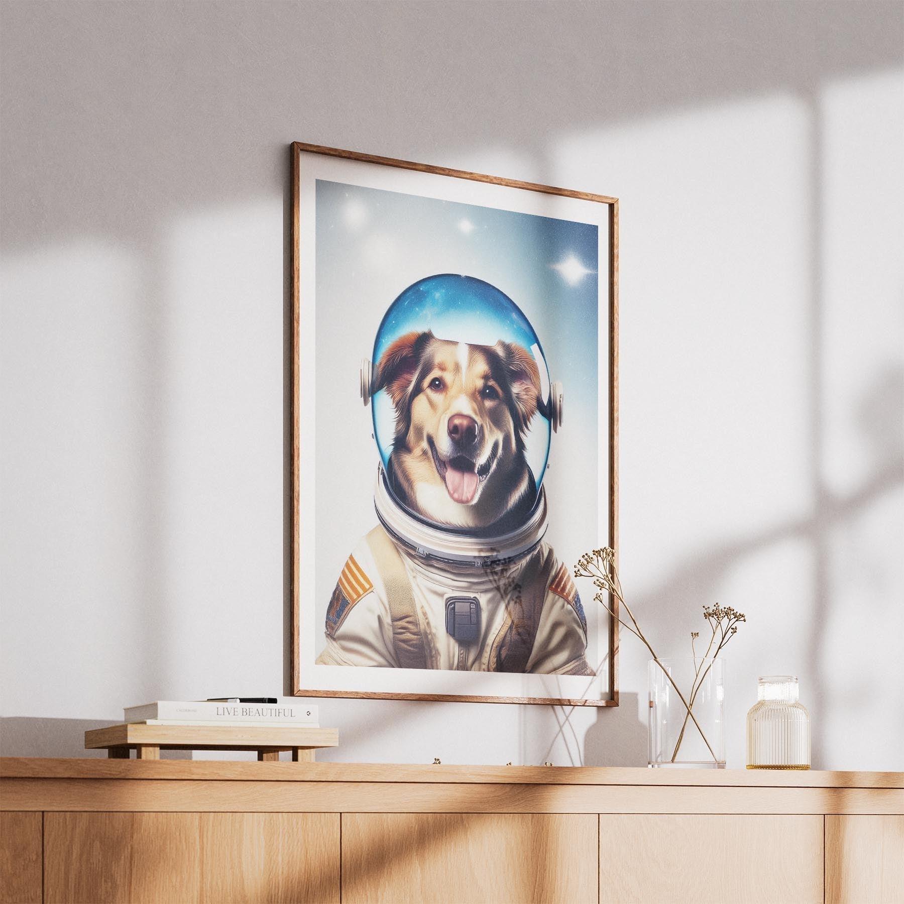 Border Collie Astronaut Dog Series image 5