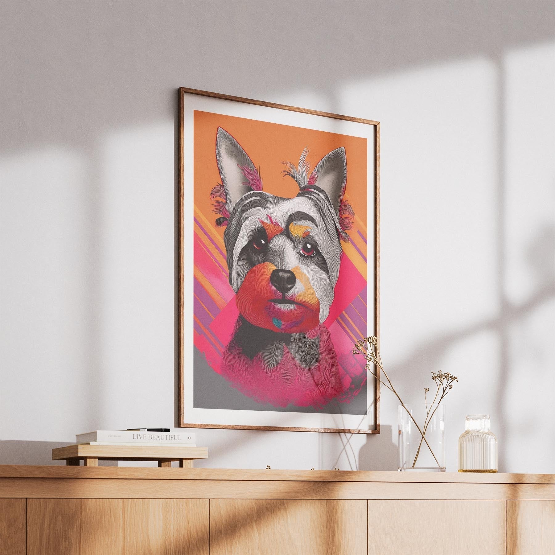 Yorkshire Terrier Modern Pop Dog Series image 5