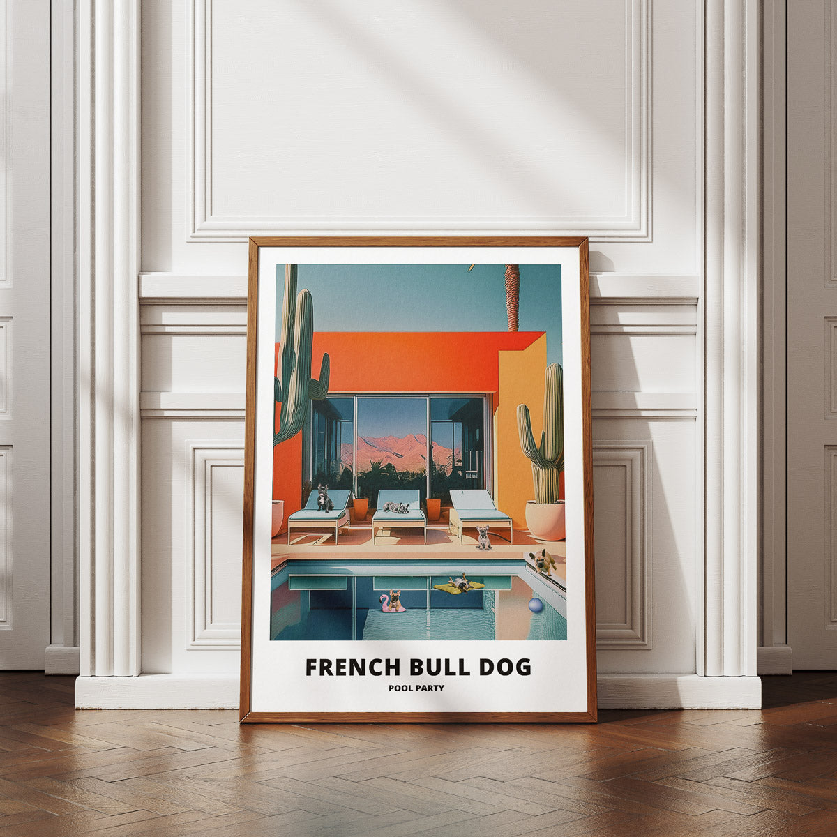 French Bull Dog Pool Party image 4