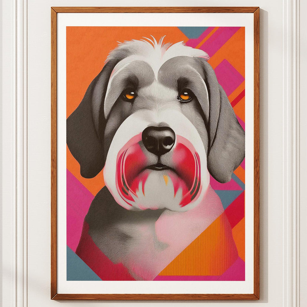 Old English Sheepdog Modern Pop Dog Series image 10
