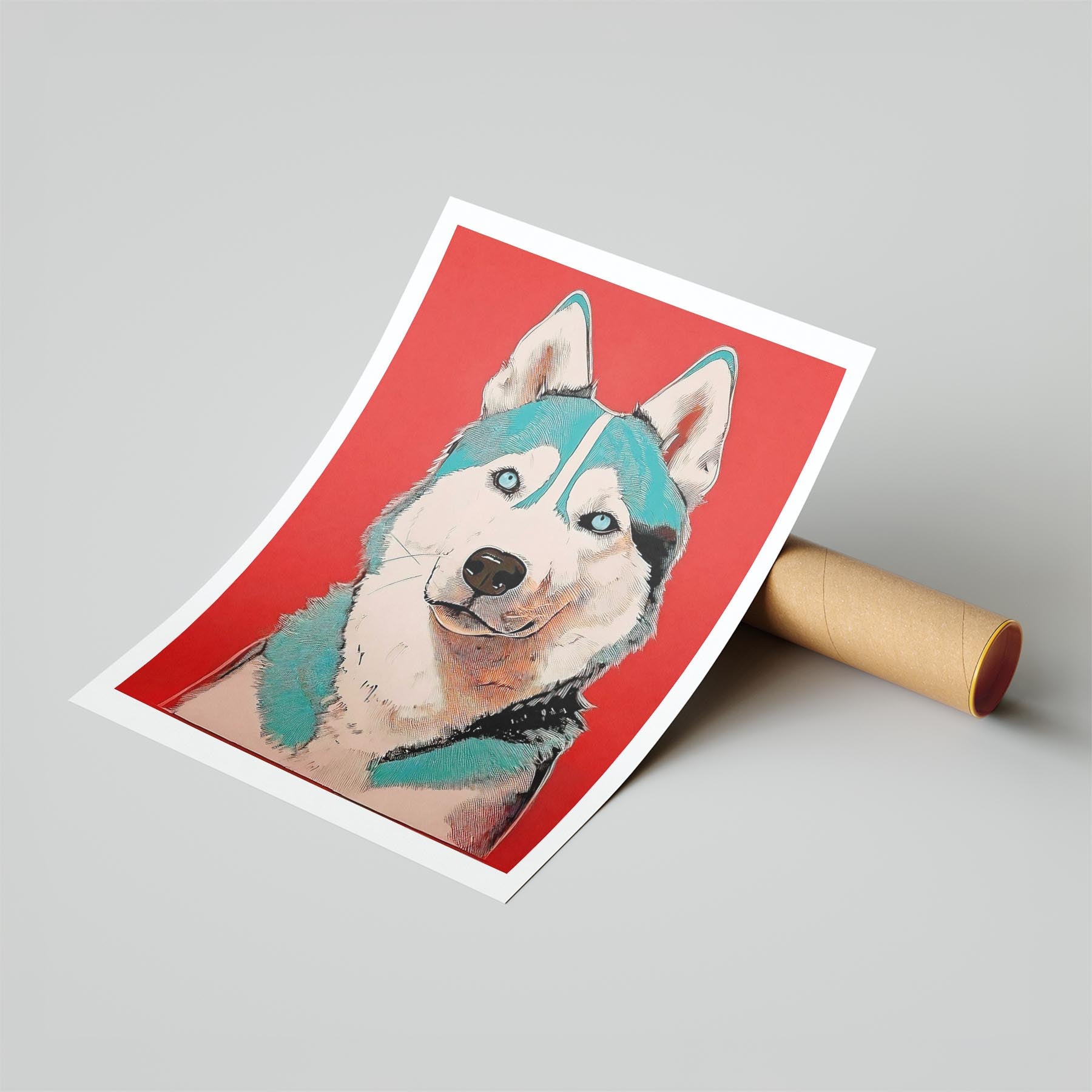 Siberian Husky Red Dog Series image 6