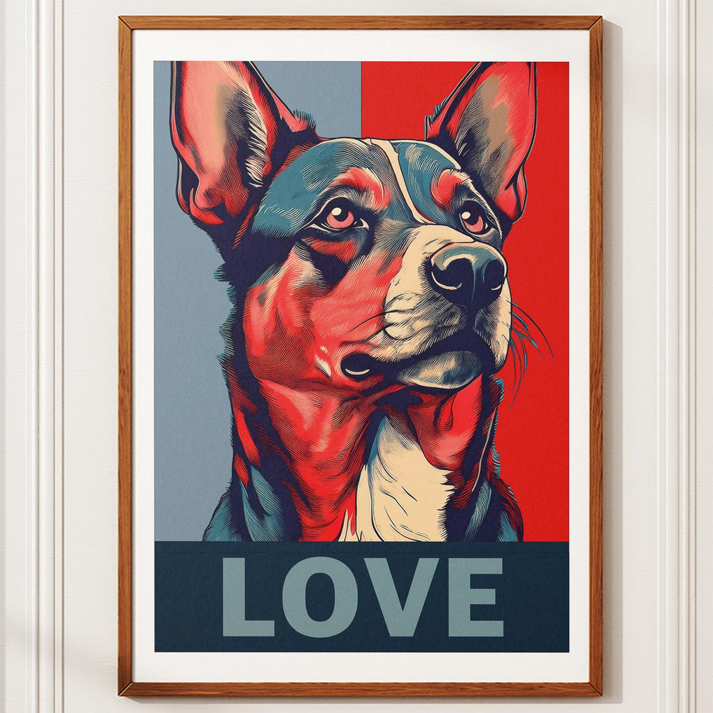 Kelpie LOVE Series Inspired by the Obama Poster image 10
