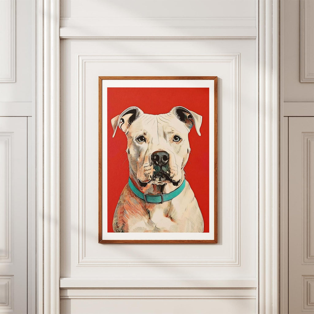 American Pitbull Terrier Red Dog Series image 3