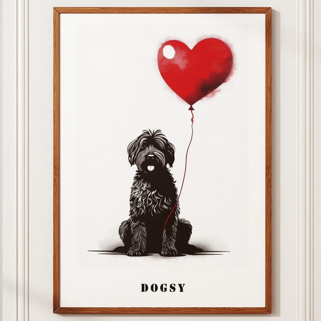 Shih Tzu Mandala Black and White Dog Series image 2