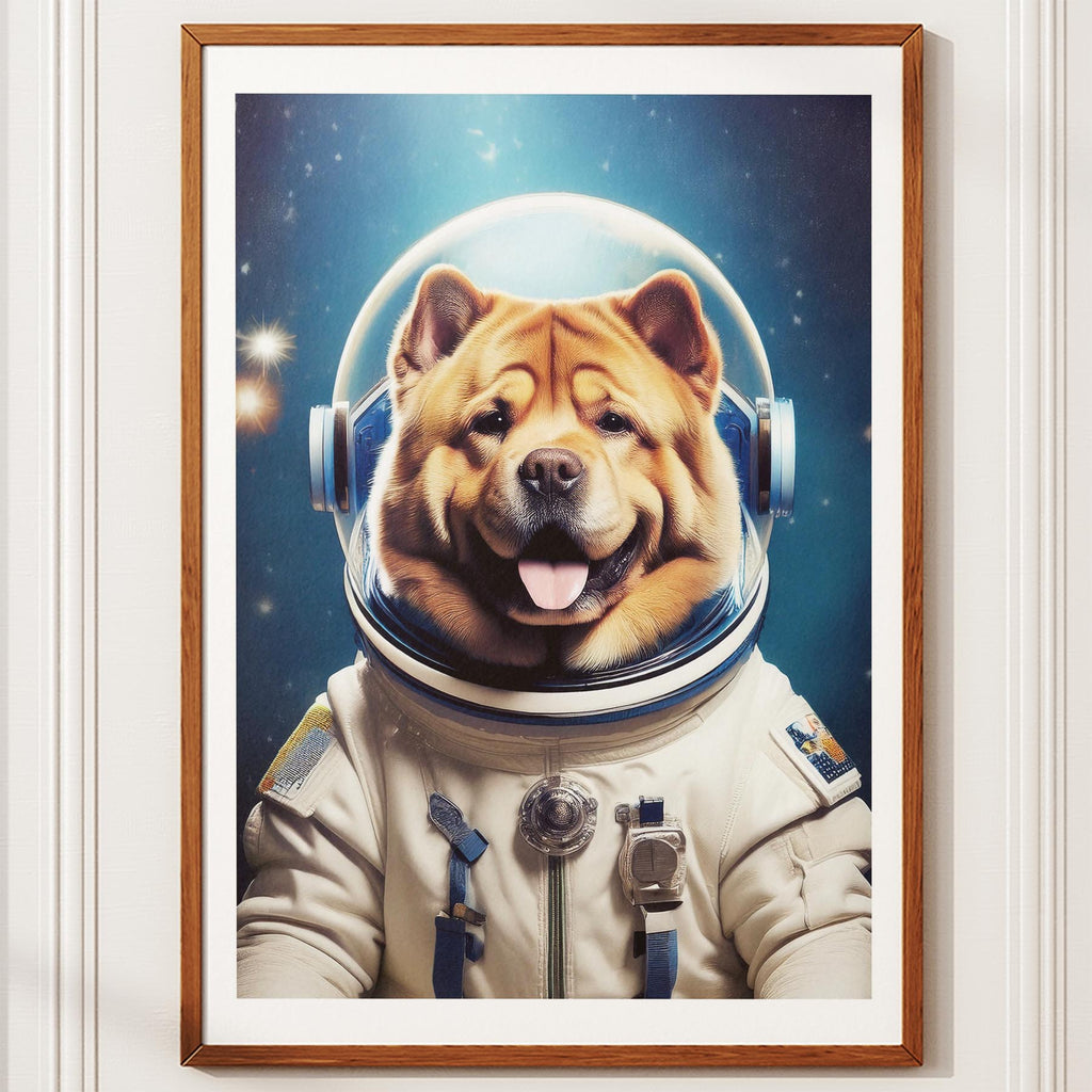 Chow Chow Astronaut Dog Series image 10