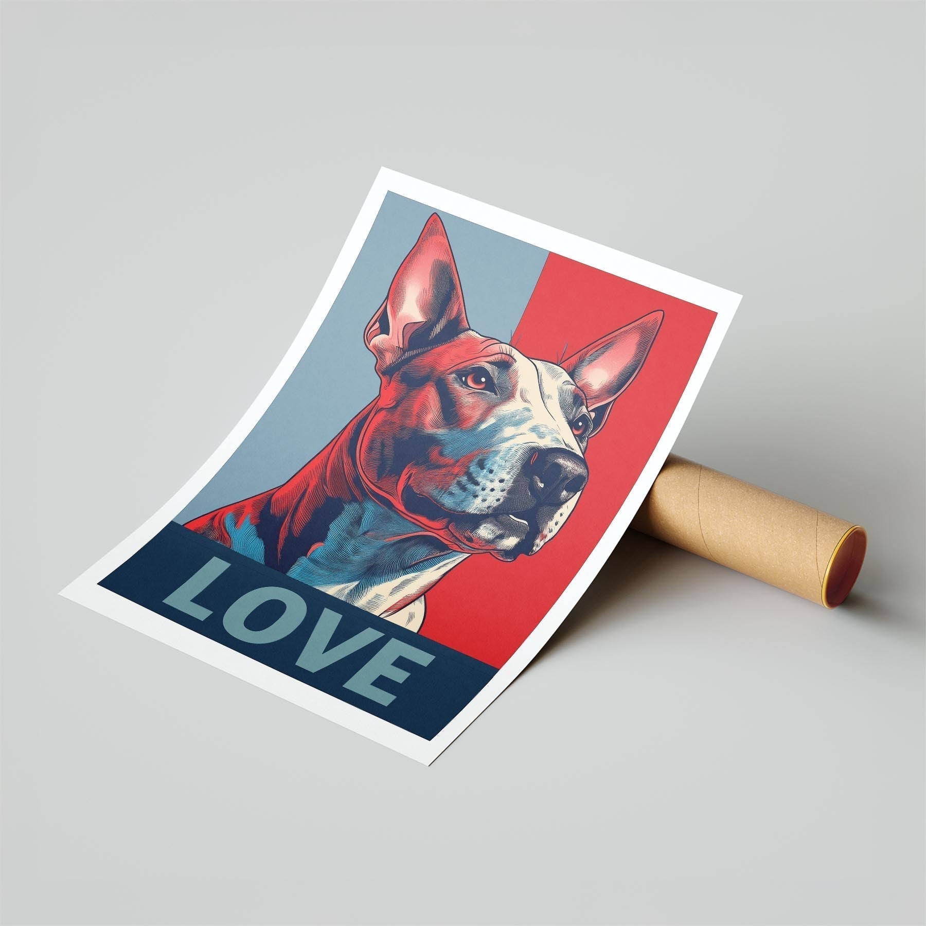 Moodle Dog Art Print Unframed | 3 Unique Designs | Wall Art Gift for Dog Lovers | Dogsy & Co