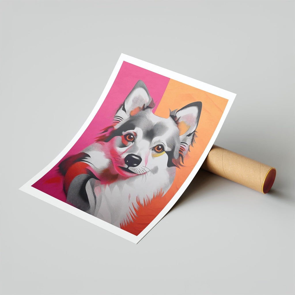 German Spitz Modern Pop Dog Series image 6