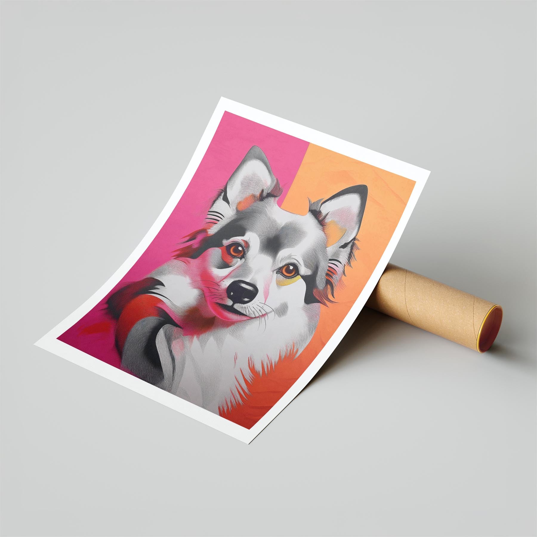 German Spitz Modern Pop Dog Series image 6