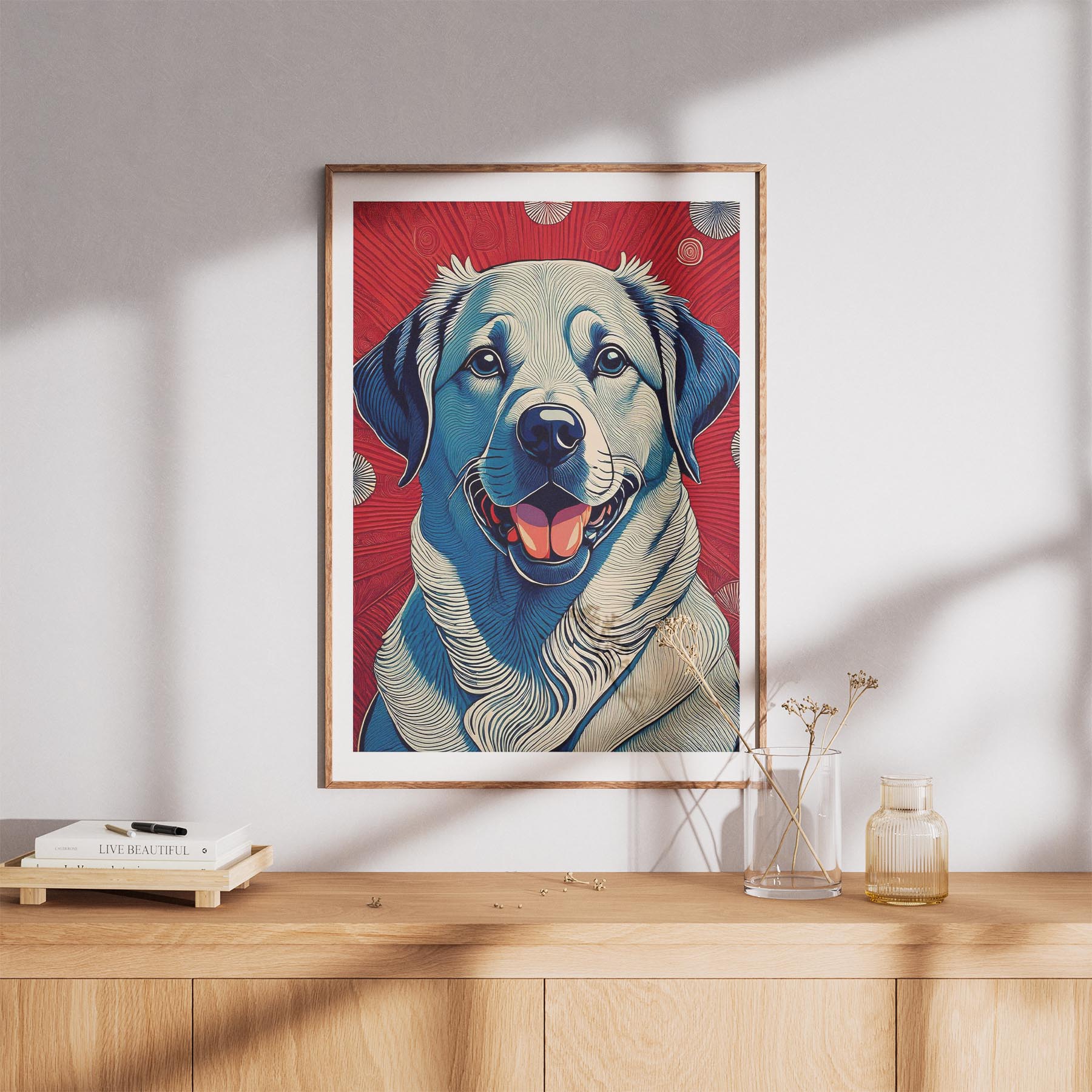 Labrador Retriever Hokusai Japanese Inspired Dog Series image 8