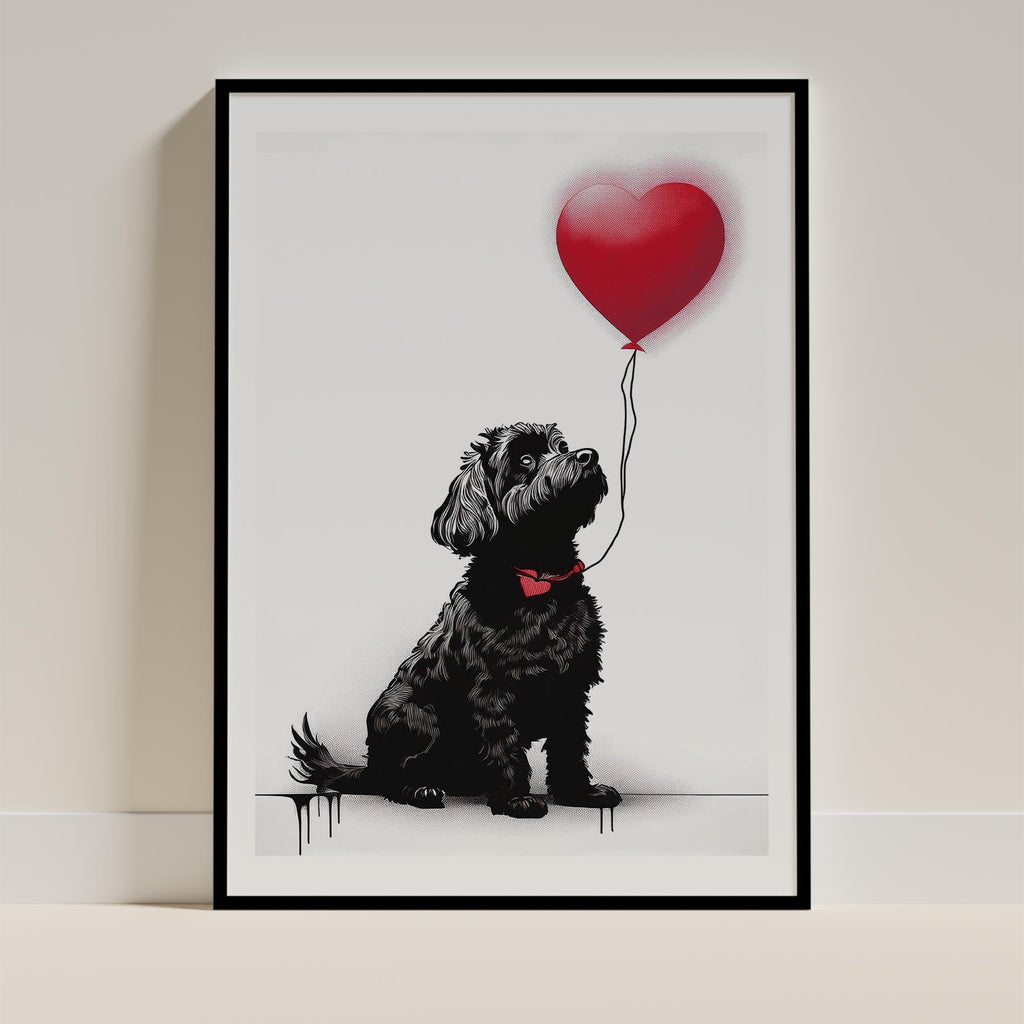 Coton de Tulear DOGSY Series inspired by the Art of Banksy image 11