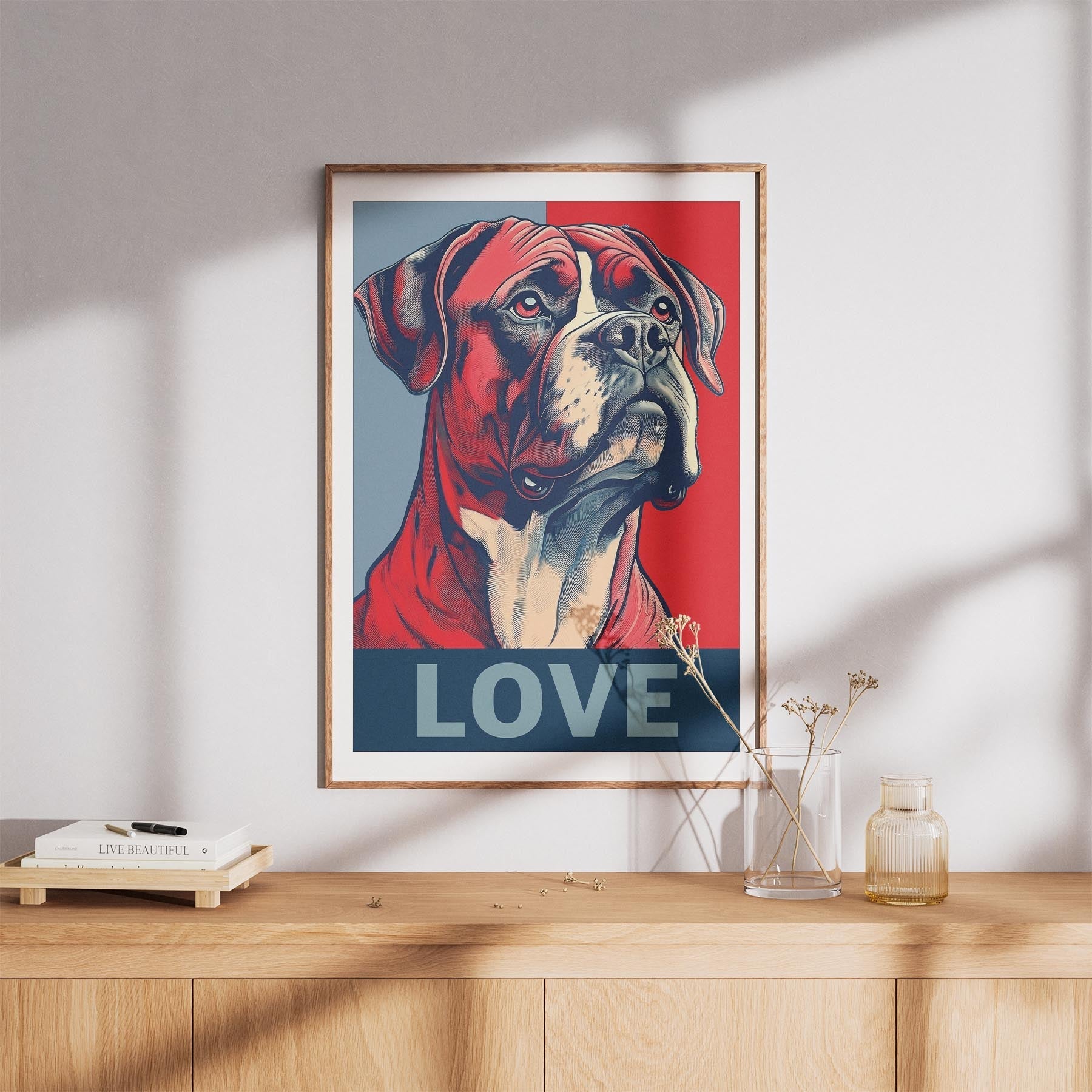 Boxer LOVE Series Inspired by the Obama Poster image 8