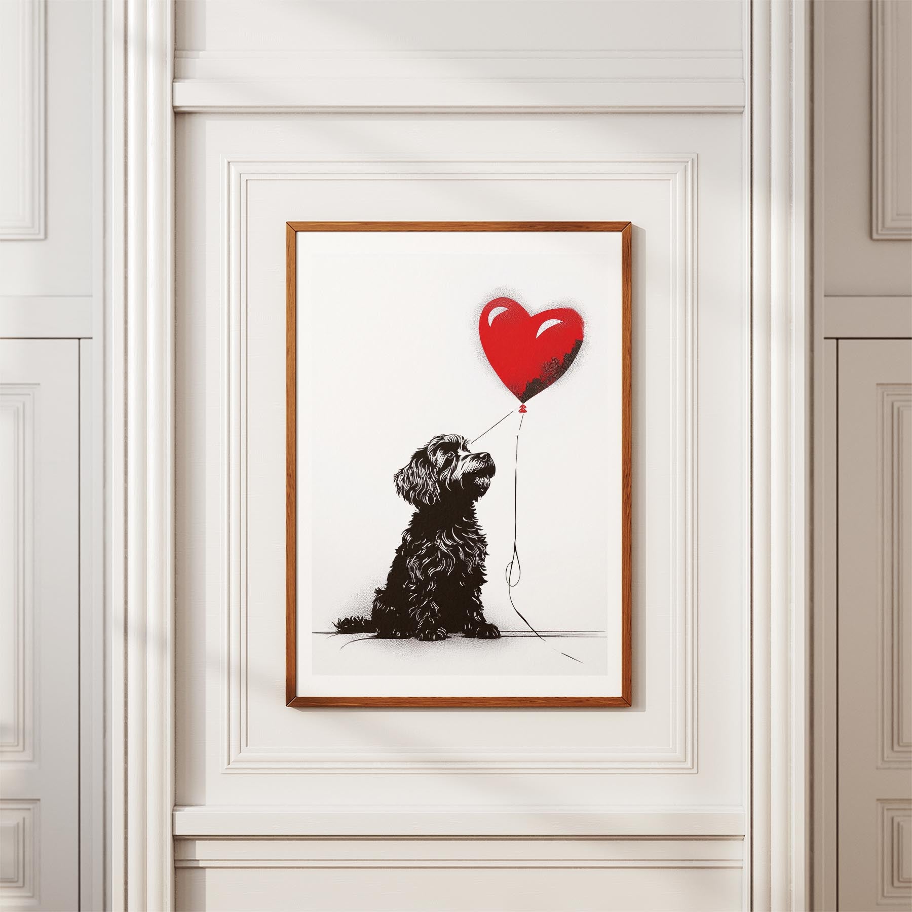 Havanese DOGSY Series inspired by the Art of Banksy image 3