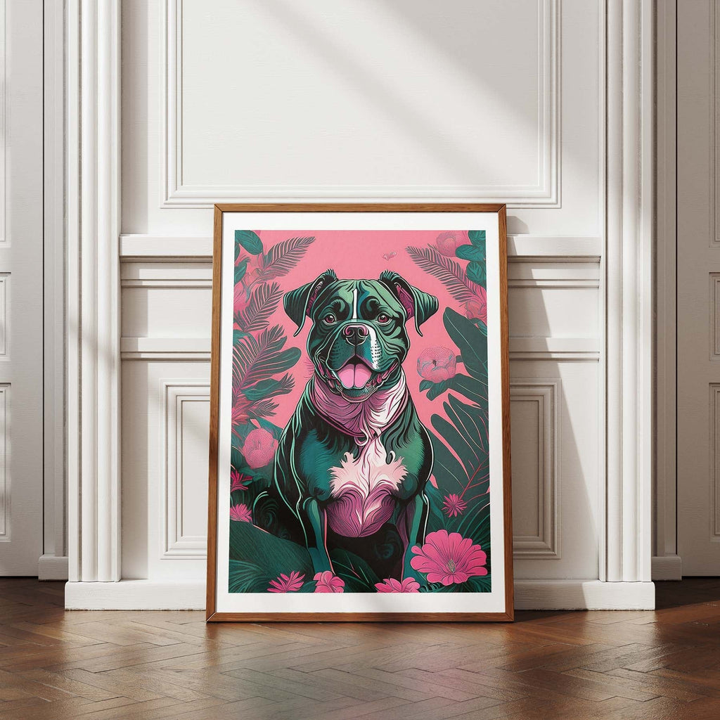 Boxer Flowery Dog image 4