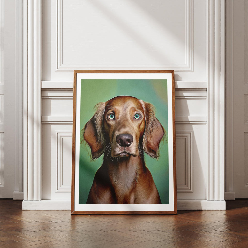Irish Setter Green Painted Series image 4