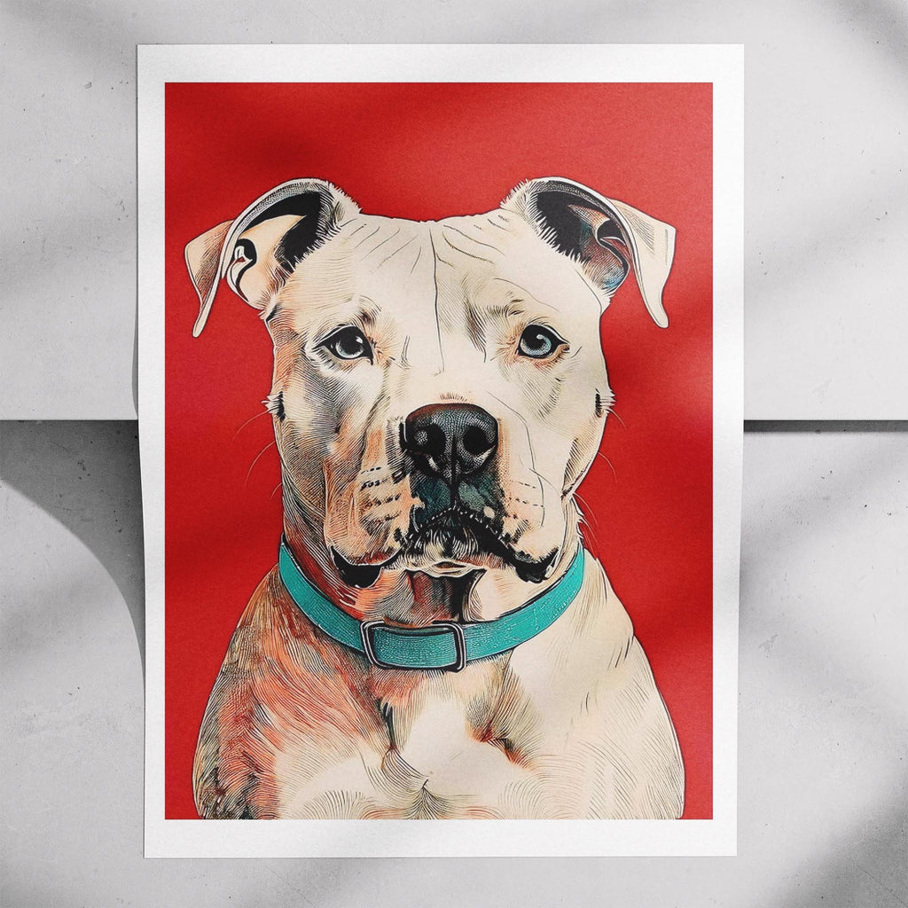 American Pitbull Terrier Red Dog Series image 7