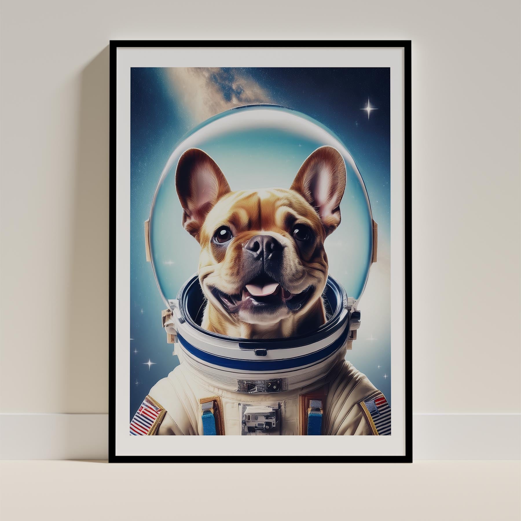French Bulldog Astronaut Dog Series image 0