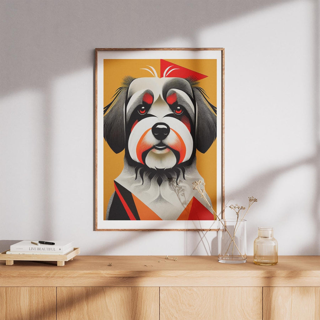 Havanese Geometric Orange Series image 8