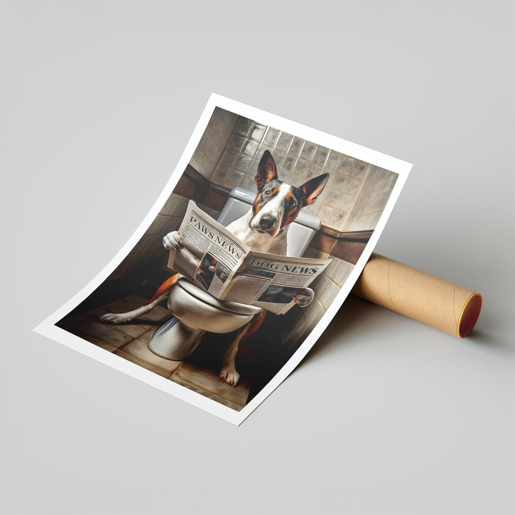 Bull Terrier Toilet Humour Dog Series 1 image 6