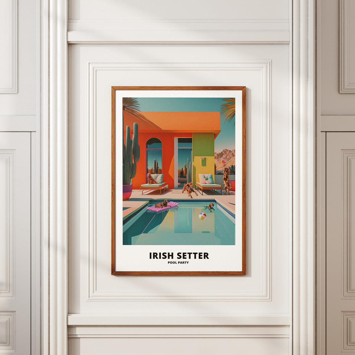 Irish Setter Pool Party image 2