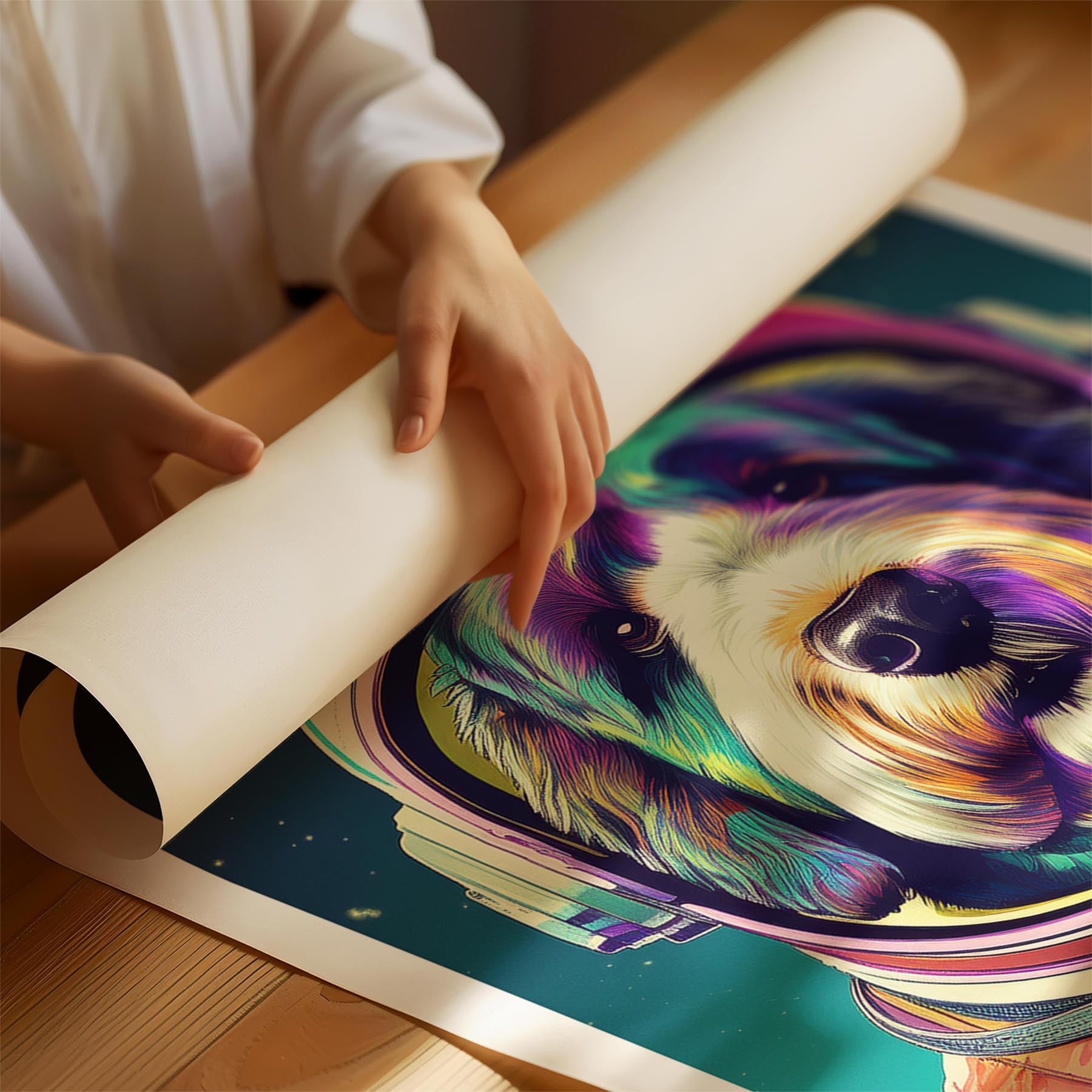 Old English Sheepdog Space Dogs Series image 1