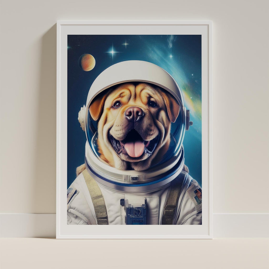 Shar Pei Astronaut Dog Series image 9