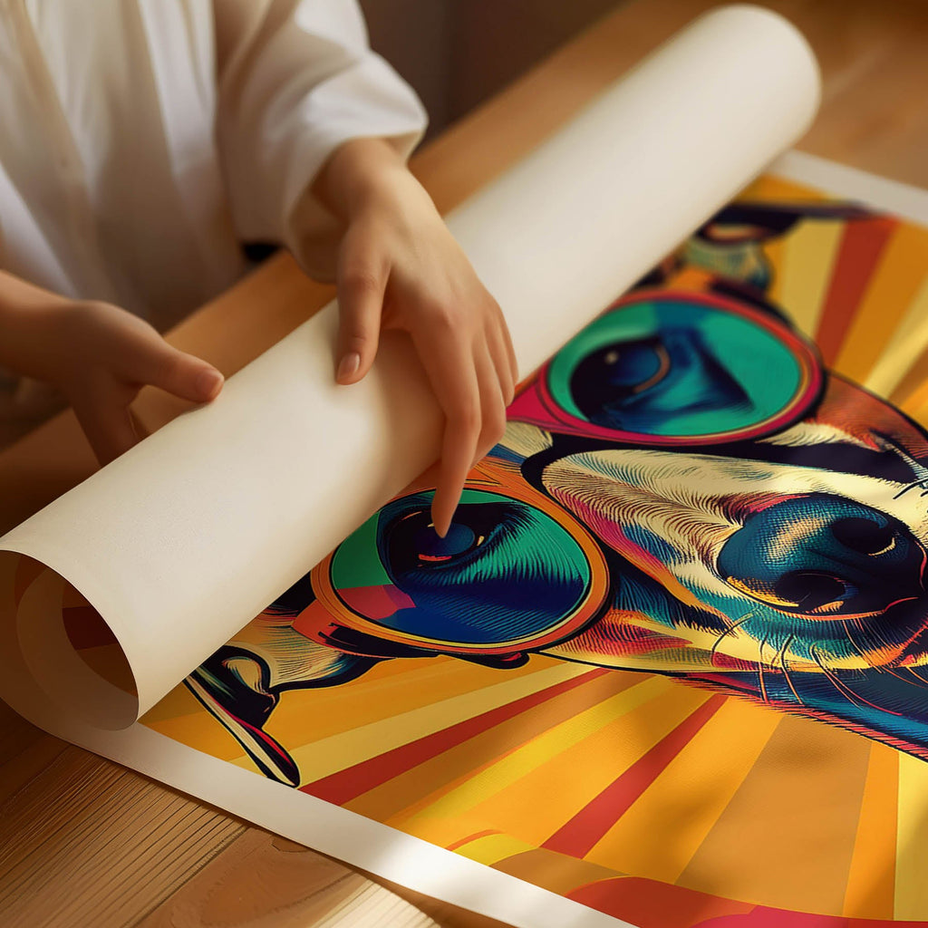 Grayhound In Colourful Sunnies 3 image 3