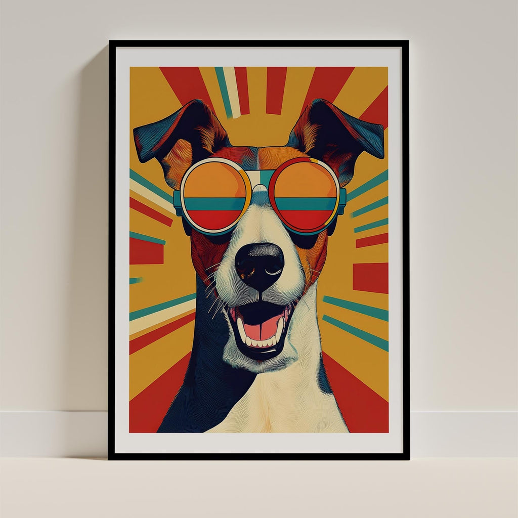 Fox Terrier In Colourful Sunnies 2 image 11