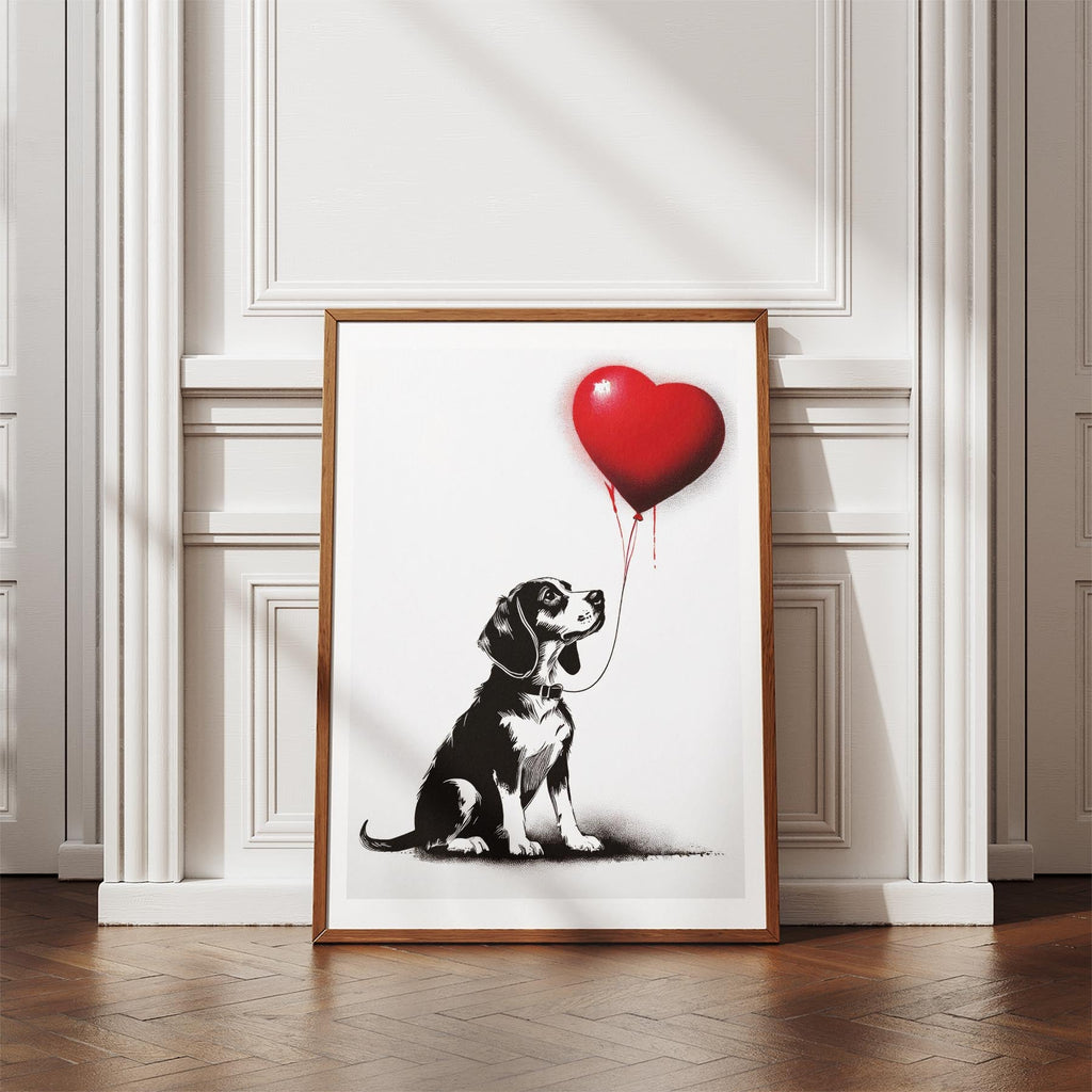 Beagle DOGSY Series inspired by the Art of Banksy image 4