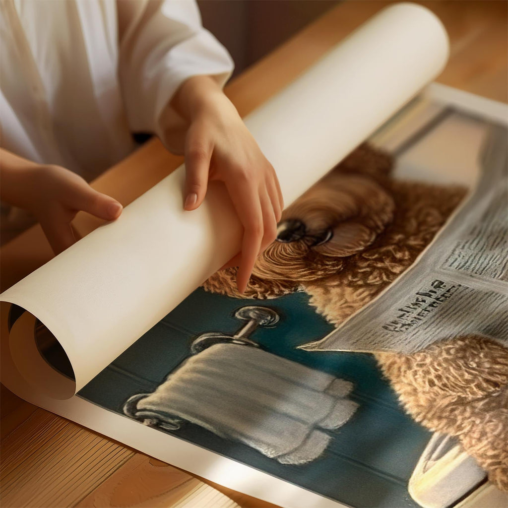 Cavoodle Toilet Humour Dog Series 1 image 1