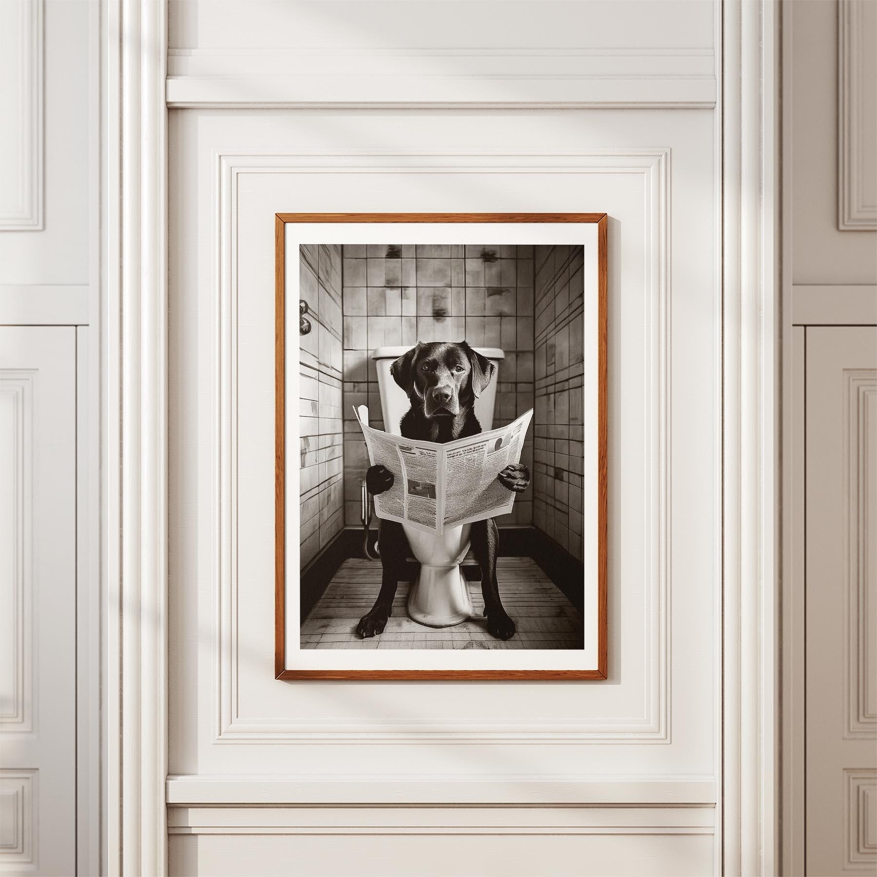 Labrador Retriever Toilet Humour Dog Series 1 image 3