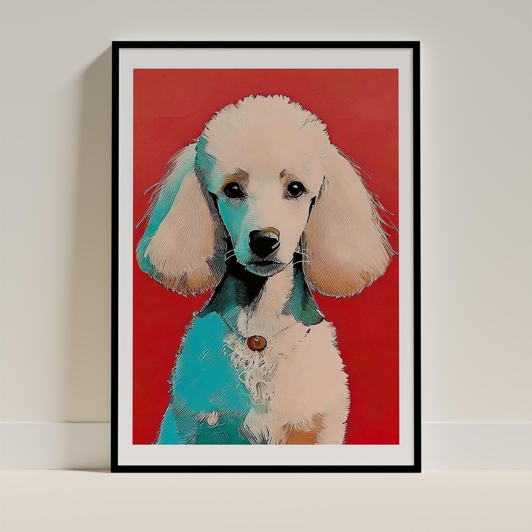 Poodle Dog Art Print Unframed Vol 1 | 11 Unique Designs | Wall Art Gift for Dog Lovers - Image 3 | Dogsy & Co