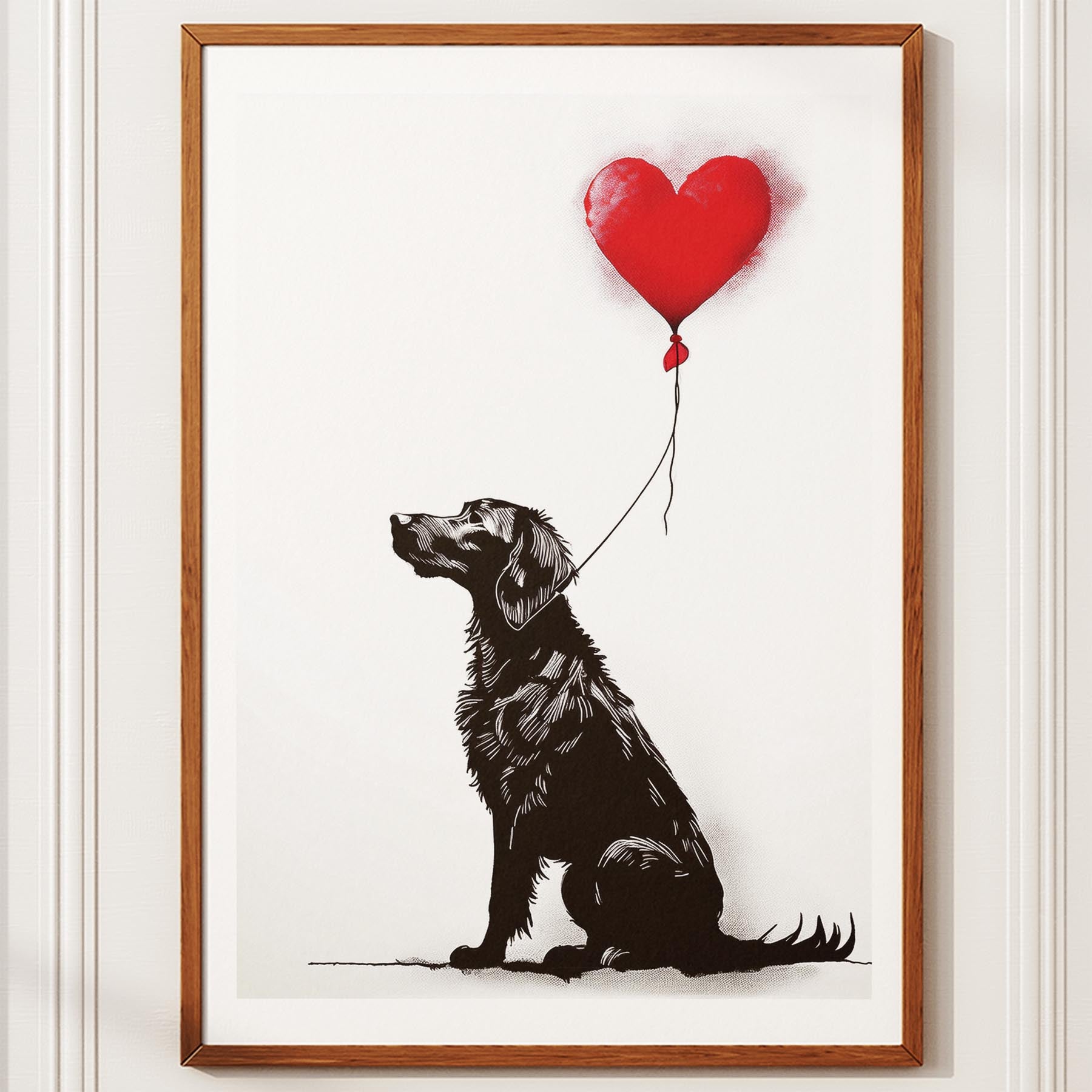 Deerhound LOVE Series Inspired by the Obama Poster image 4