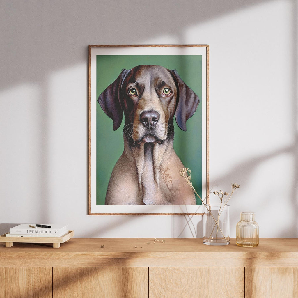 German Pointer Green Painted Series image 8