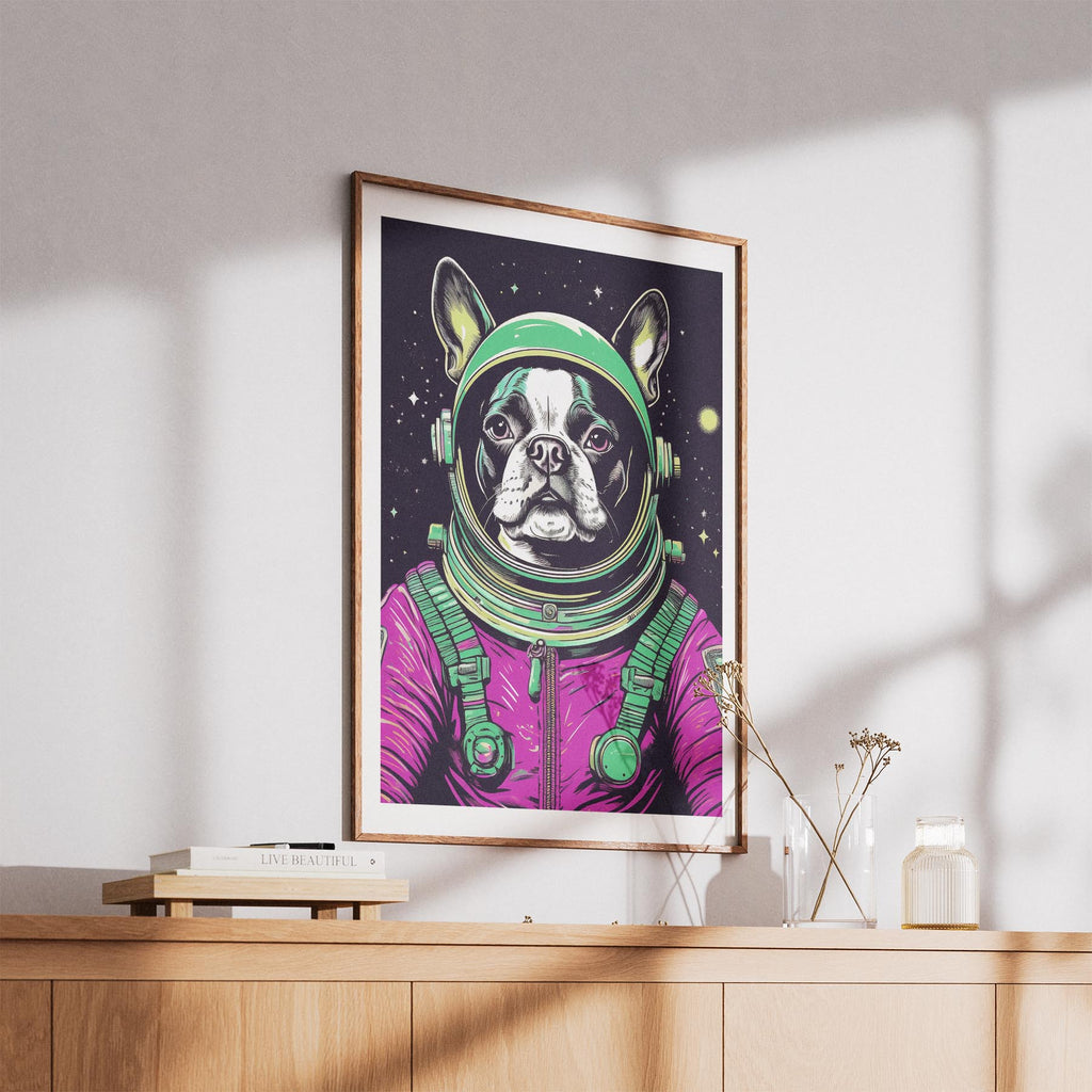 Boston Terrier Space Dogs Series image 5