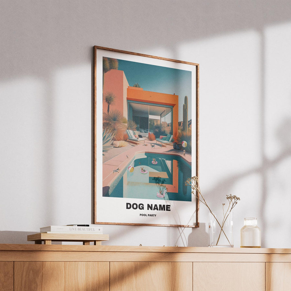 Yorkshire Terrier Custom Pool Party WITH TEXT image 5