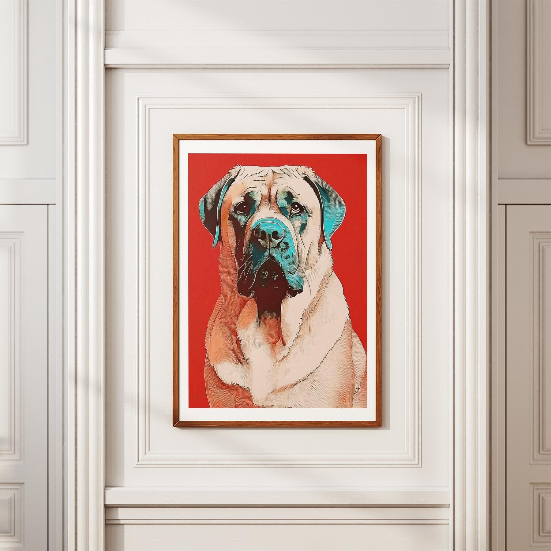 Mastiff Red Dog Series image 3