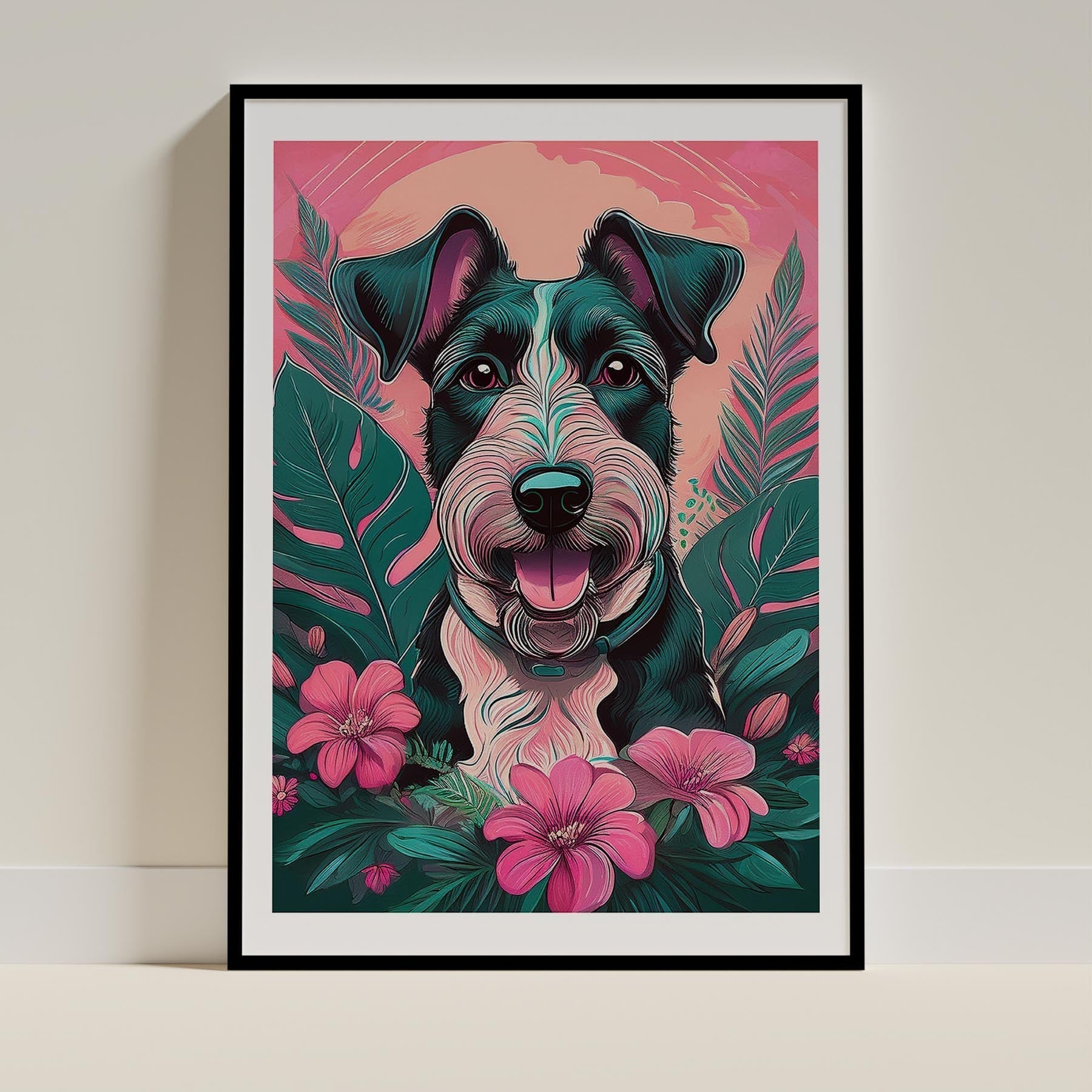 Fox Terrier Dog Art Print Unframed Vol 2 | 10 Unique Designs | Wall Art Gift for Dog Lovers - Image 6 | Dogsy & Co
