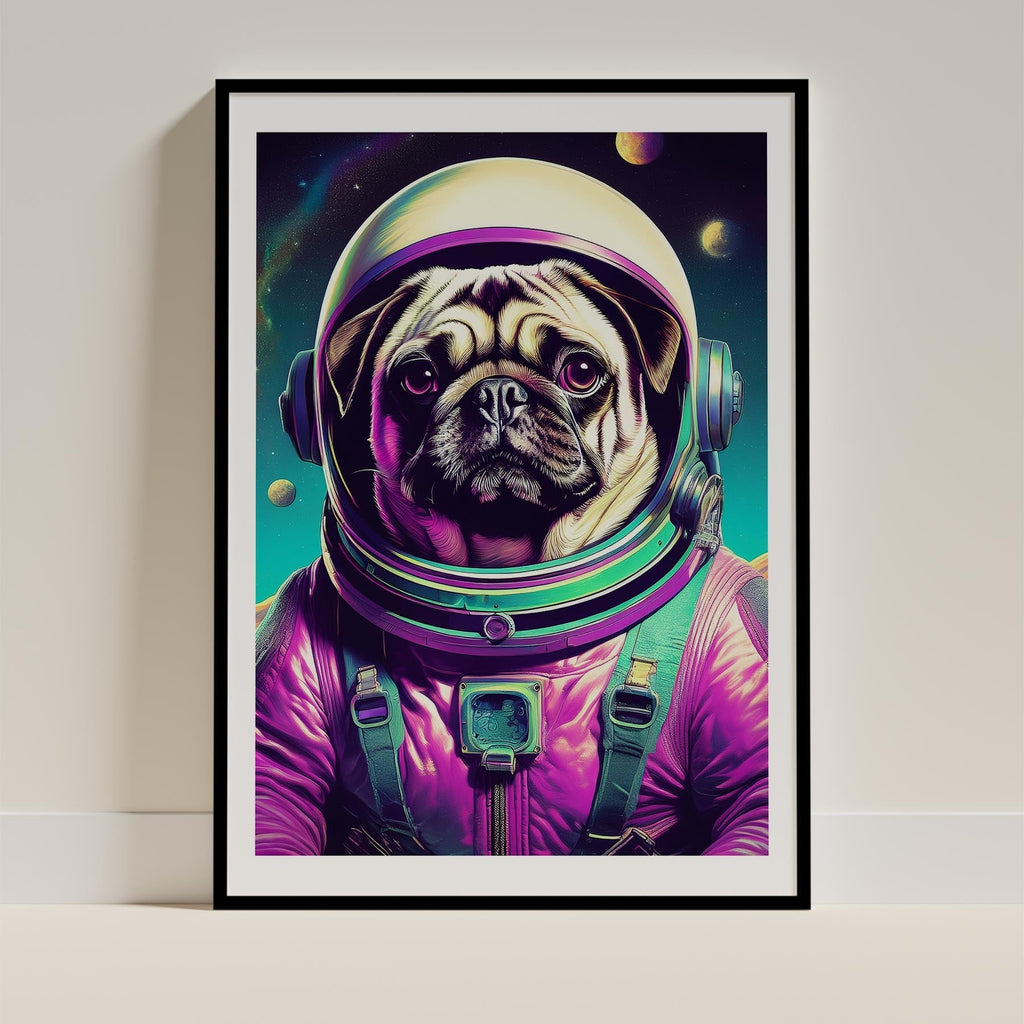 Pug Space Dogs Series image 0