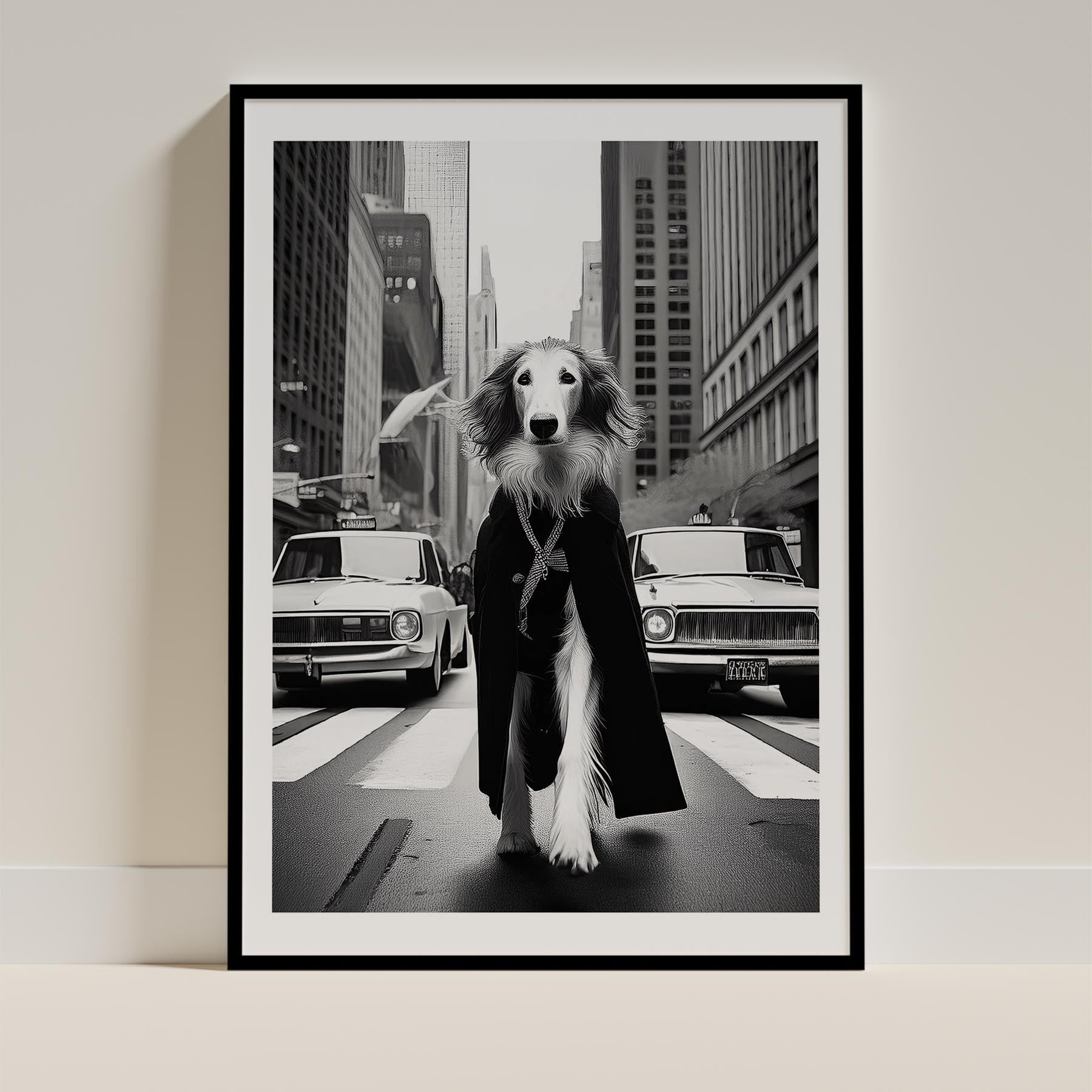 Borzoi Dog Art Print Unframed | 7 Unique Designs | Wall Art Gift for Dog Lovers - Image 2 | Dogsy & Co