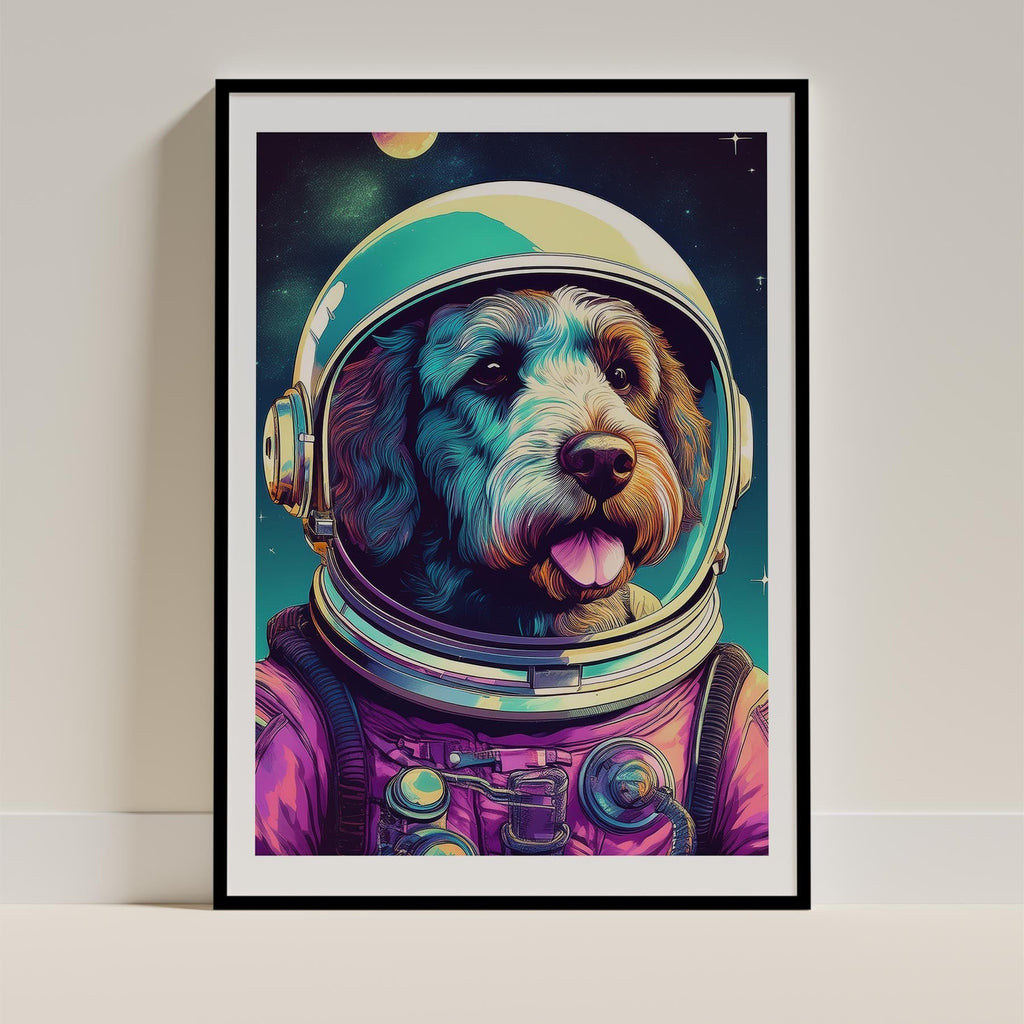 Spanish Water Dog Space Dogs Series image 0
