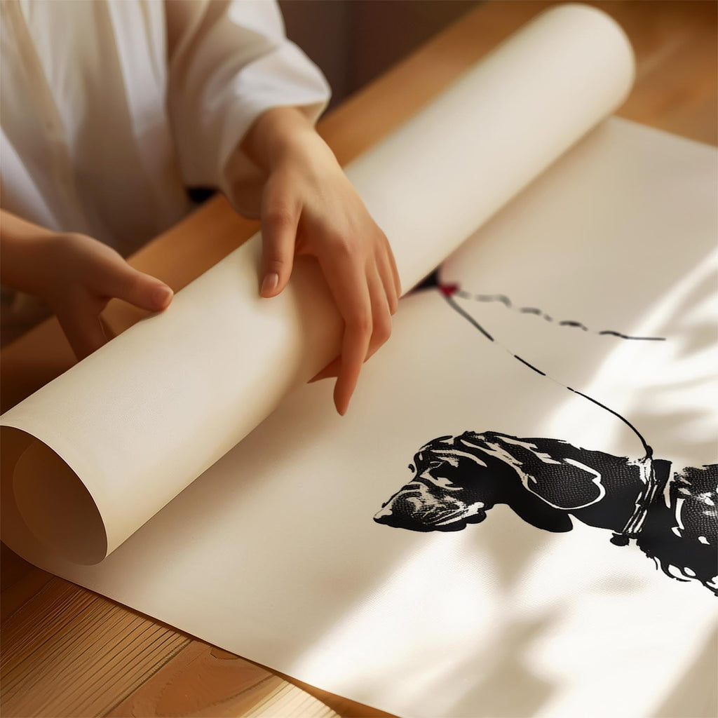 Bloodhound DOGSY Series inspired by the Art of Banksy image 1