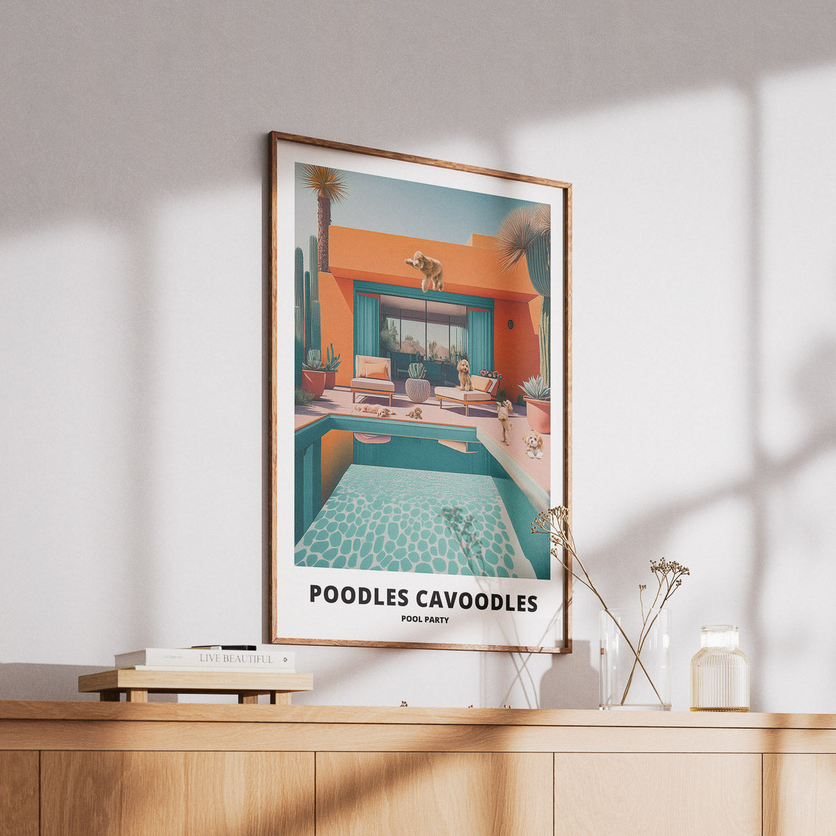 Poodle Cavoodles Pool Party image 6