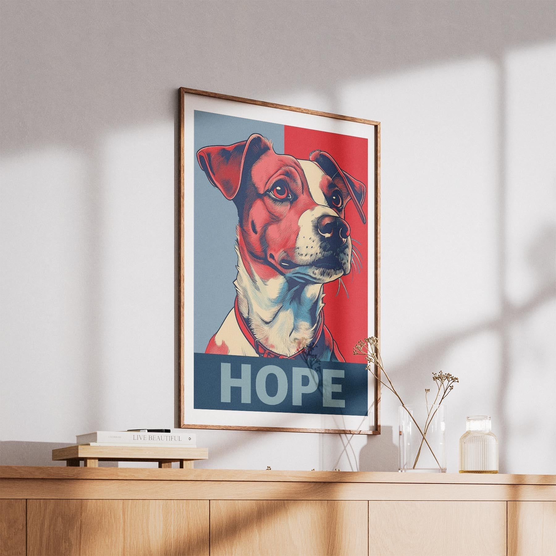 Jack Russell HOPE Series Inspired by the Obama Poster image 5