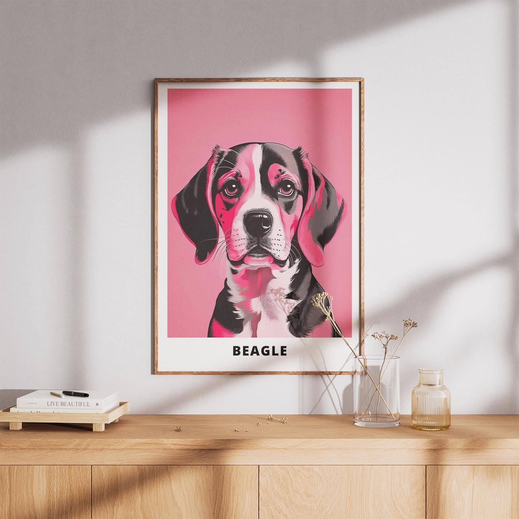 Beagle Pink and Black Dog Series 1 image 8