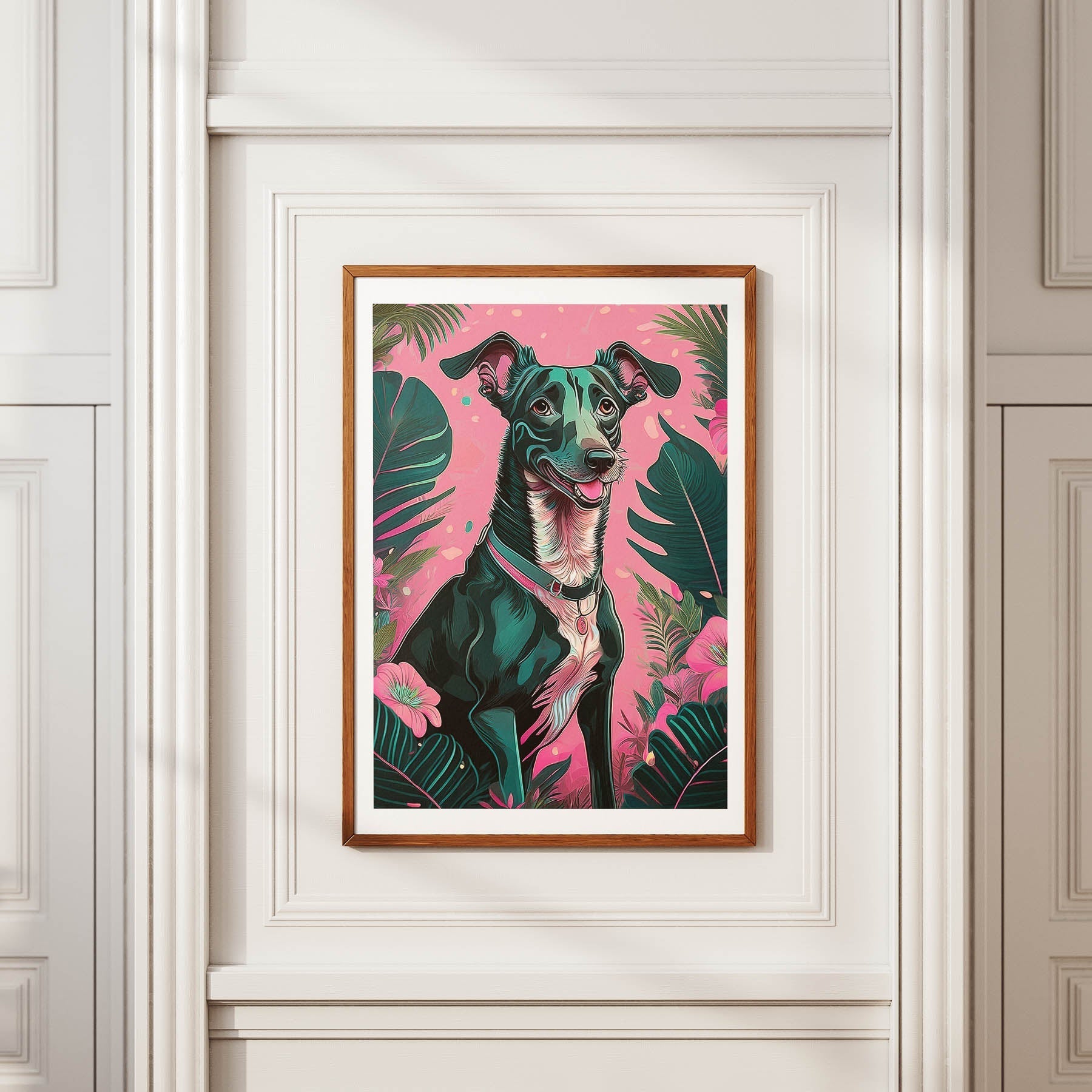 Greyhound Flowery Dog image 3