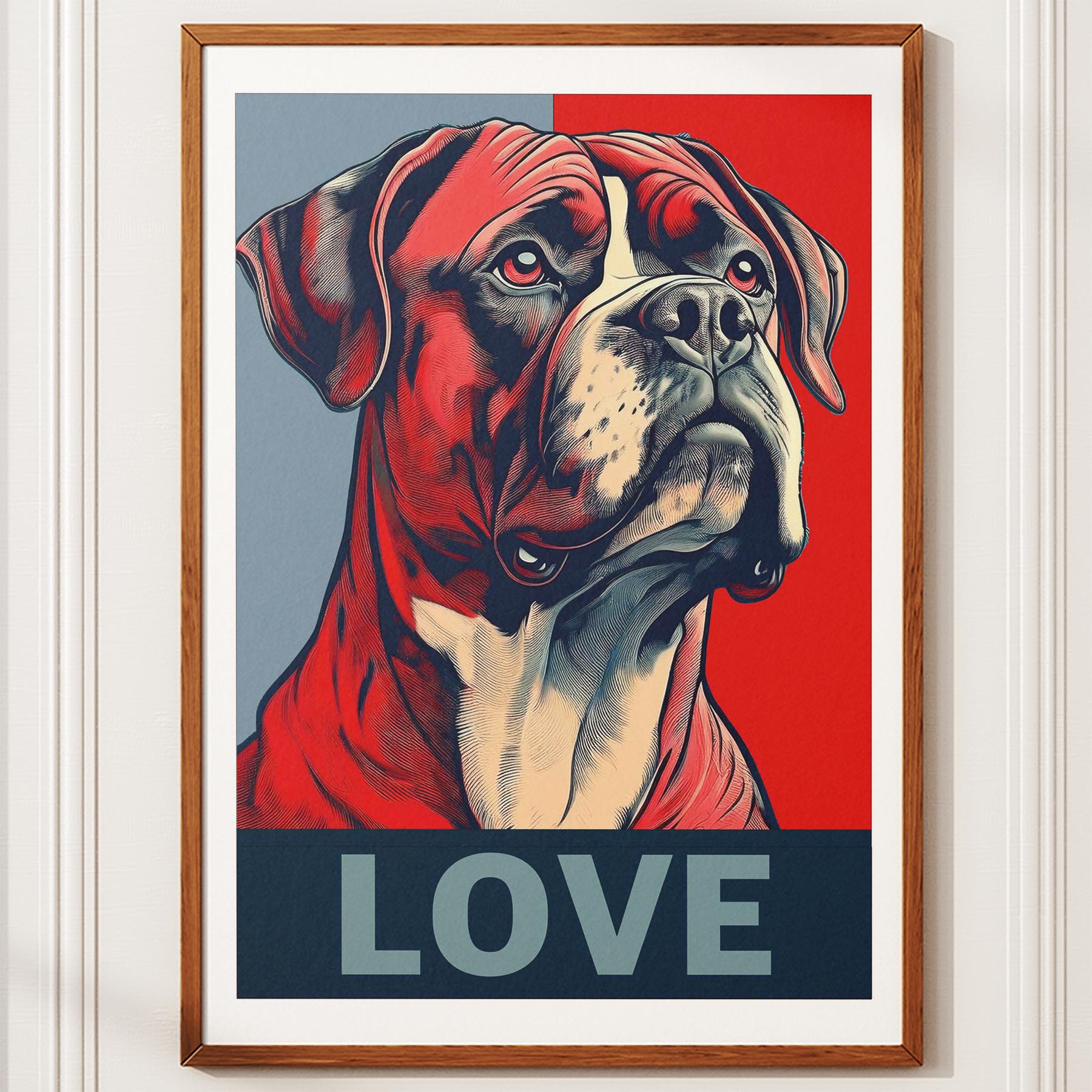 Boxer LOVE Series Inspired by the Obama Poster image 10