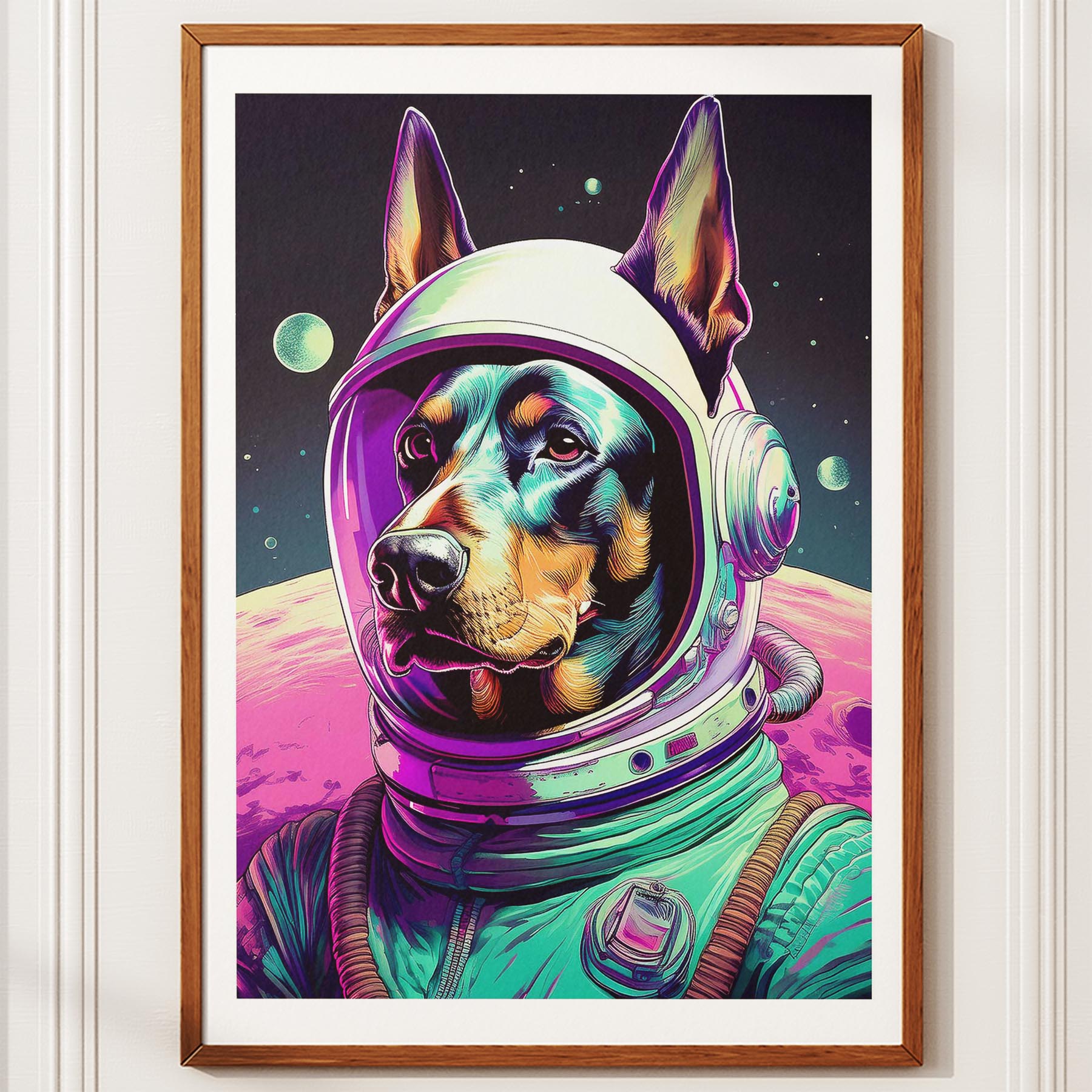 Doberman Space Dogs Series image 11